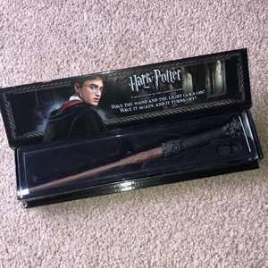 glowing harry potter wand